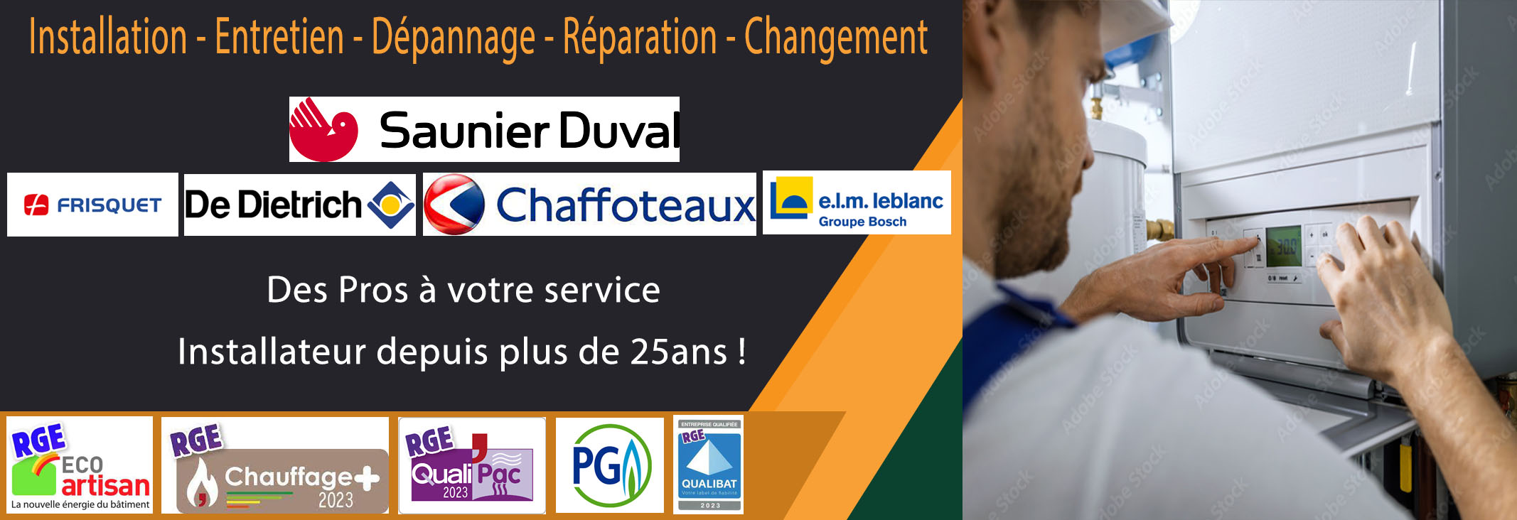 Changement Chaudière à gaz